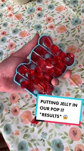 Exploring the Results of Putting Jelly in Our Pop It