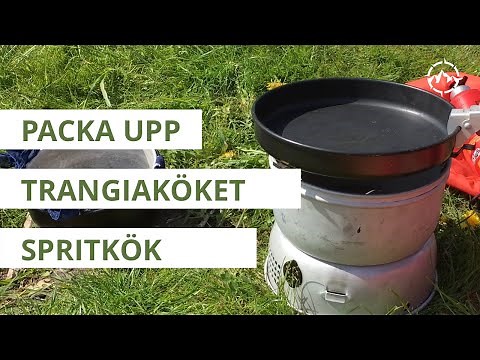 Packa upp Trangias spritkök