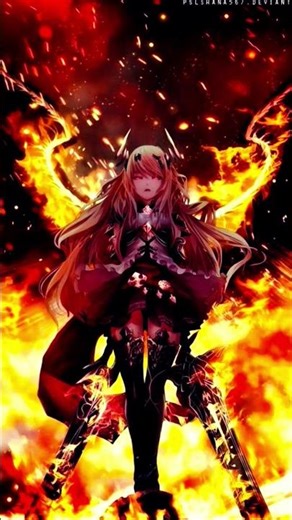 女の子（炎を操る者）