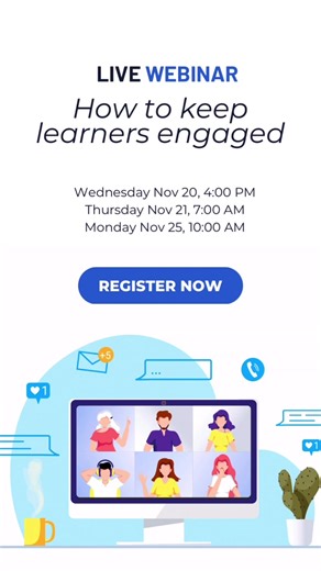 Want to transform how you engage learners? Don’t miss our live webinar on gamification and certifications—strategies to make learning exciting, impactful, and results-driven. Plus, see a real-world case study in action! 🗓 Spots are limited—secure your seat now! Link: https://www.edumine.com/webinar-how-to-keep-learners-engaged/