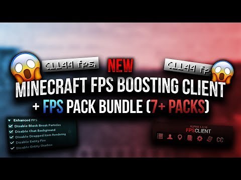 Cosmic Client FPS Boosting Client RELEASE! FPS Pack Bundle