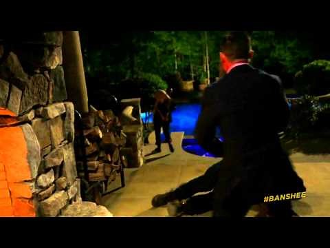 Banshee 3x02 Clay Burton fight scene!!
