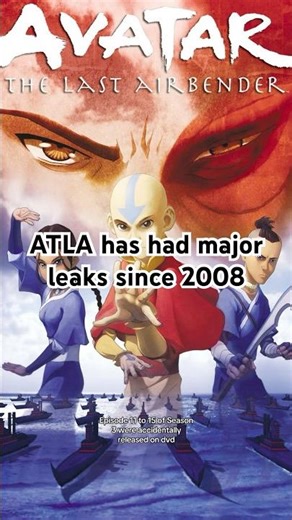 Avatar The Last Airbender has had major leaks since 2008 #avatarthelastairbender #atla #popculture