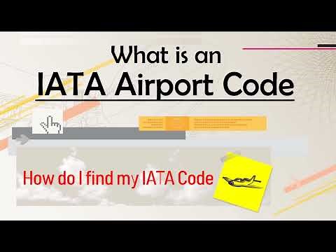 WHAT IS AN IATA AIRPORT CODE?
