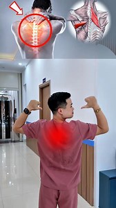 Unassisted stretching of the rhomboid muscle. | VN GC