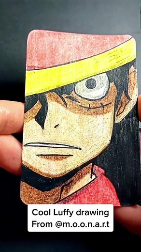Amazing Luffy Drawing from One Piece Anime