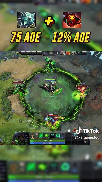 Max AOE Bonus 🔥Gleipnir 75 AOE Dezun Bloodrite 12% AOE #dota2 #dota2memes #dota2wtf #dota2highlights #dota2watafak #dota2moments #dota2higlights #dota #DOTA