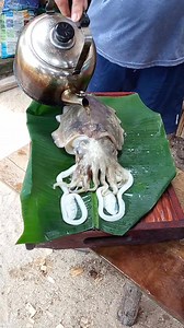 Cuttlefish tentacles moving upward 👆 #highlightseveryonefollowers2025 #trendingreelsvideo #fypシ゚ #seafoodlovers #viral #trendingnow #amazingvideo #cooking @highlight | Cardo Bujawe