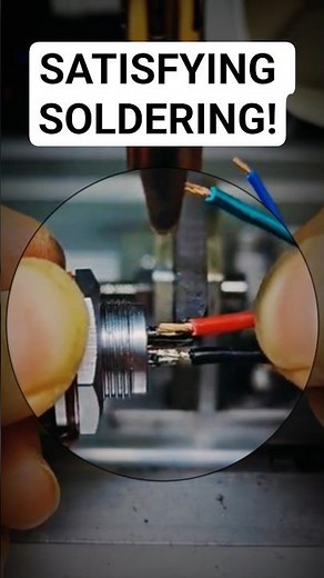 Amazing Professional Wire Soldering 🔥 #Shorts #soldering