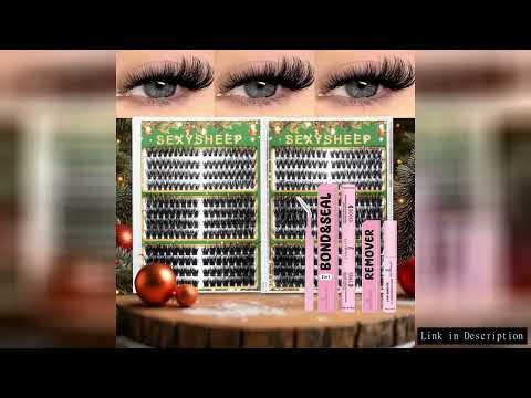 Christmas Gift DIY Lash Clusters Mix Styles Spikes Individual Lashes Kit Lash Extension Thick Fluffy