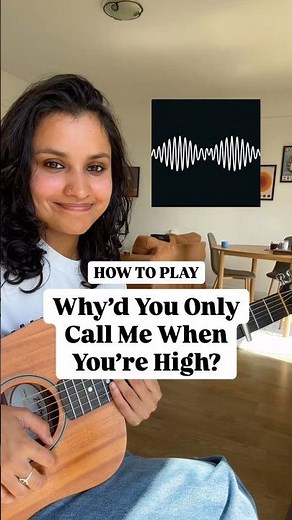 Why’d You Only Call Me When You’re High? (Arctic Monkeys) Guitar Tutorial 🎸 #shorts