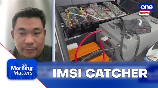 Pacamarra: IMSI catcher intercepts calls, not personal data #MorningMatters | Joseph Felix Pacamarra of Cyber Security Philippines explained that an IMSI catcher can only intercept voice conversations from a device, but cannot access the target's data. This clarification comes after the NBI apprehended a Chinese national with a suspected spying device near the Comelec office in Manila. | ONE News