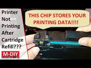 How To Fix Printer Not Printing After Cartridge Refill??? HP 88A | LaserJet Pro MFP 126nw