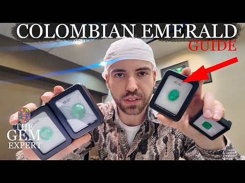Real colombian emerald gemstone guide