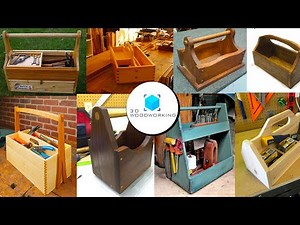 🧰🔨30 Stunning Woodworking Tool Totes & Box Projects You’ll Love! 📦#craftycreations