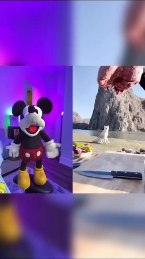 121K views · 2.8K reactions | Mickey wants a taste of those skills #comedy #funny #mickey #mickeymouse #hassankhadair | Hassan Khadair | Facebook