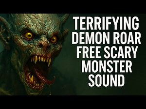 Terrifying Demon Roar – Monster Sounds to Scare