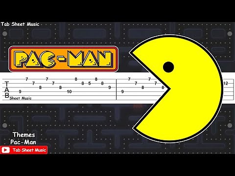 Pac-Man Themes Guitar Tutorial