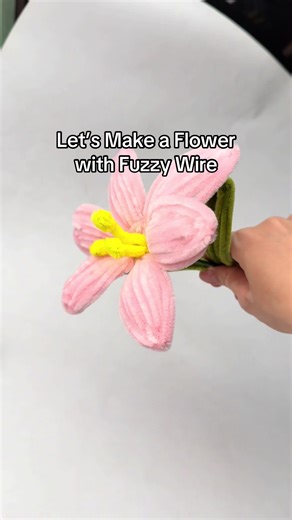 Crafting Beautiful Fuzzy Wire Flowers Tutorial