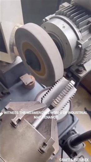 Industrial Precision: The art of tool sharpening. #ytshorts