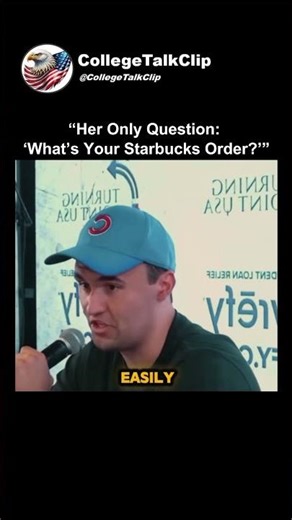 Her Only Question: "What’s Your Starbucks Order"?