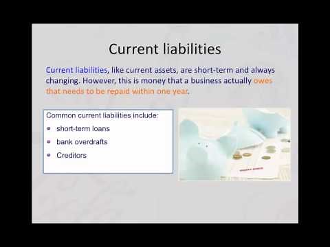 IGCSE & GCSE Accounts - Understanding IGCSE Working Capital in the Vertical Balance Sheet