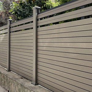 [Hot Item] Simply Styled Composite Privacy Fencing WPC Fence Products for Your Garden
