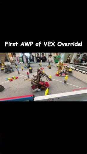 First AWP of VEX Override! #vex #vexrobotics #robotics