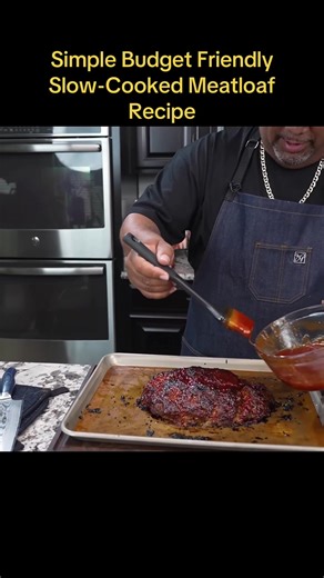 Simple Budget Friendly Slow-Cooked Meatloaf Recipe #food #cooking #fyp #foryou #ASMR