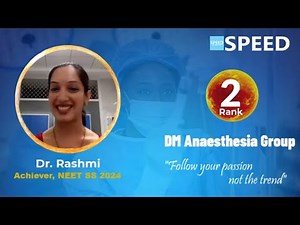 Best NEET SS Coaching App By Dr. Rashmi., Rank 2, NEET SS Anaesthesia | from SPEED #neetss