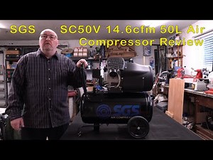 SGS SC50V 14.6cfm 50L Compressor Review, Clarke Raider, Airmaster Tiger
