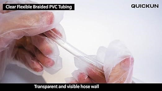 Quickun Clear Flexible PVC Tubing