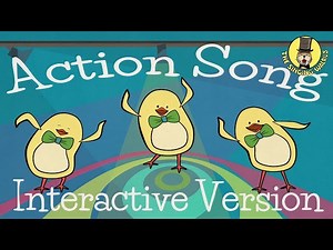 Action Song (interactive version) | The Singing Walrus - Videos For Kids