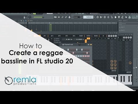 How to create a reggae bassline in Fl Studio 20