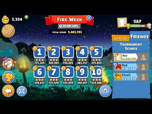 Angry Birds Friends. Fire Week. All levels 3 stars. Passage from Sergey Fetisov