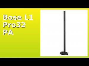 REVIEW (2025): Bose L1 Pro32 PA. Features.