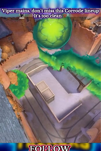 Viper Lineup Perfect for Corrode in Valorant