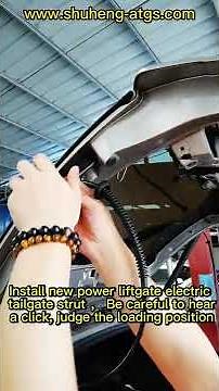 Volvo XC60 Power liftgate electric tailgate strut Installation Video