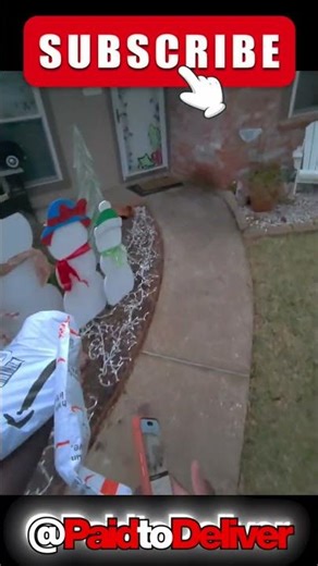 Fast Package Delivery: 15 Seconds to Doorstep Success! #shorts