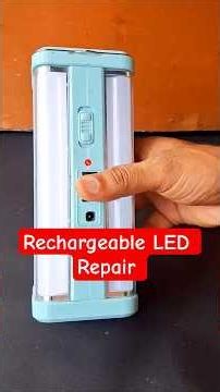 How to Repair a Rechargeable LED Light | Battery Replacement | DIY Emergency Light Repair #repair
