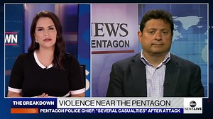 3.6K views · 46 reactions | A Pentagon police officer was attacked during a shooting and stabbing incident at the Pentagon Transit Center earlier, Department of Defense officials have confirmed. Luis Martinez has more. abcn.ws/3A5lwZv | ABC News Live | Facebook