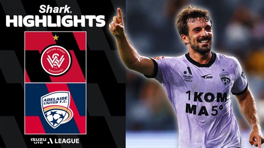 Western Sydney v Adelaide United - Shark Highlights | Isuzu UTE A-League 2025-26 | Round 22