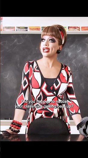 🎬 Title: Bianca Del Rio Returns to School Like a QUEEN Hurricane Bianca's Iconic Classroom Scene