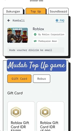 mudah dan cepat untuk top up lewat saweria #topup