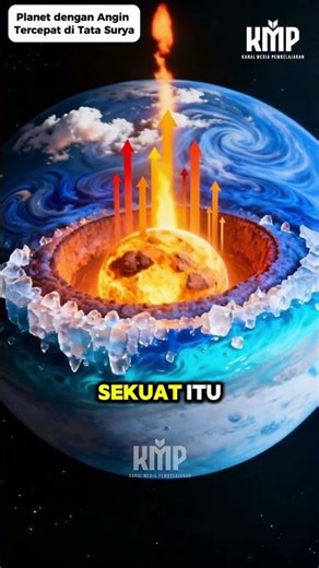 Planet dengan Angin Tercepat di Tata Surya