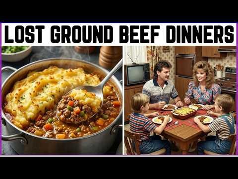 25 Forgotten Australian Ground Beef Recipes from the 1980s That Have Disappeared!
