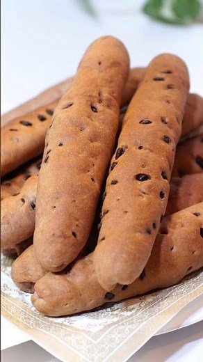 再現レシピ🍫おうちで簡単✨チョコスティックパン🥖#手作りパン #パン #時短パン
