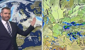 BBC Weather: Heavy rain and SNOW expected across Europe