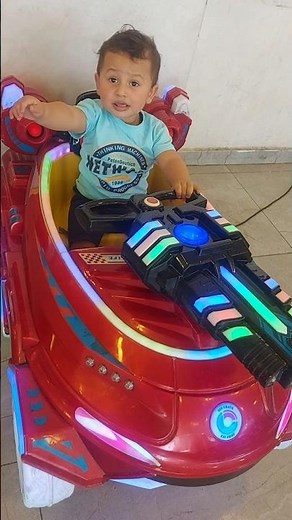 🚗 أول مرة يقود شهم سيارة خارقة! 😍