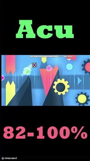 Parts of GD levels with the most AURA part 4. #geometrydash #gd #games #shorts #memes #gaming